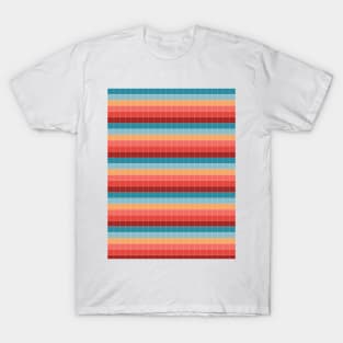 Pattern Swimming Coral Colorful T-Shirt